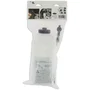 Powertrac Purgeur de frein avec bocal 0,5L et clapet anti-retour - PRECISION STEEL - Flexible 45 cm