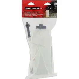 Powertrac Purgeur de frein avec bocal 0,5L et clapet anti-retour - PRECISION STEEL - Flexible 45 cm