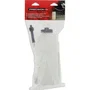 Powertrac Purgeur de frein avec bocal 0,5L et clapet anti-retour - PRECISION STEEL - Flexible 45 cm