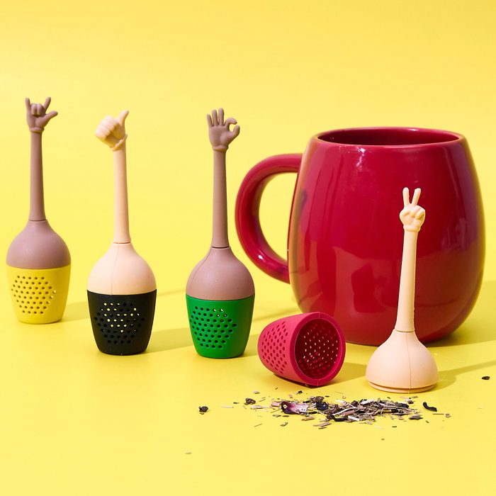 Cook Concept Infuseur de thé avec forme de main en silicone
