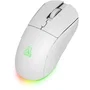 The G-Lab TUNGSTEN EX W - Combo gamer sans fil clavier AZERTY et souris 6400 DPI avec 32 macros configurables - Blanc