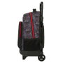 Safta Cartable Miles Morales Spider-Man Noir avec Roues Amovibles