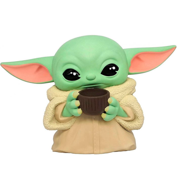 MONOGRAM Figura hucha Grogu The Child Yoda Mandalorian Star Wars - 20 cm - Tirelire décorative MONOGRAM Figura hucha Grogu The Child Yoda Mandalorian Star Wars - 20 cm - Tirelire décorative
