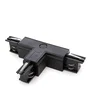 Connecteur T Rail Triphasé Noir