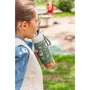 Monbento Gourde snack 2 en 1 Twisty Racoon isotherme avec paille