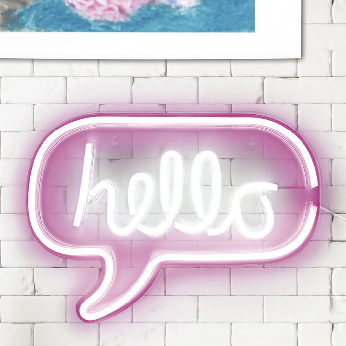Home Deco Factory DECO NEÓN LED USB "HELLO" Home Deco Factory DECO NEÓN LED USB "HELLO"