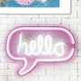 Home Deco Factory DECO NEÓN LED USB "HELLO"