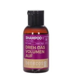 BENECOS Shampooing Volume Raisin Format Voyage 50ml Bio Vegan