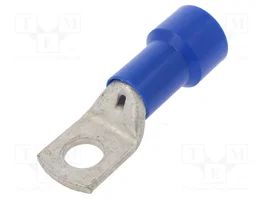 BM GROUP Connecteur à anneau tubulaire isolé bleu M16 16,5mm