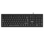 Nilox NXKME0011 Kit Clavier + Souris USB 2.0, Layout Espagnol, Noir