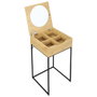 Home Deco Factory Tocador con tapa espejo joyero