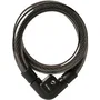 Master Lock Antivol câble à clé, 1 m, Acier tressé