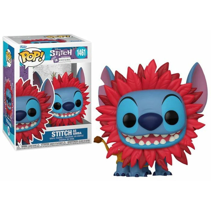 FUNKO Figurine Pop! Disney Stitch en costume Simba