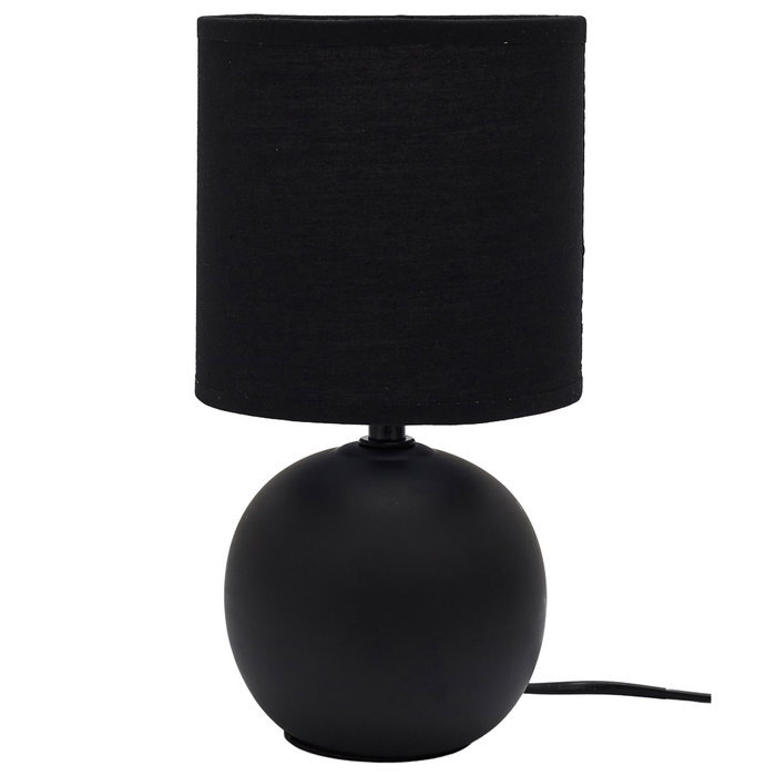 Home Deco Factory Lámpara de mesa en céramique noire Home Deco Factory Lámpara de mesa en céramique noire