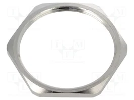 BM GROUP Écrou M63 en laiton avec finition nickel