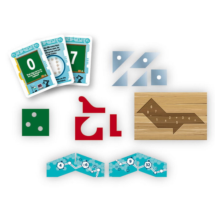 CLEMENTONI Jeu de Société Escape Room - Le Laboratoire du Scientifique, Énigmes et Aventures à Résoudre, pour Enfants de +8 Ans