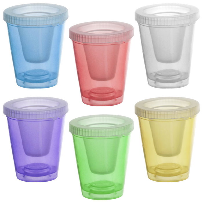 Pick and Drink Lot de 6 moules pour verres de glace assortis