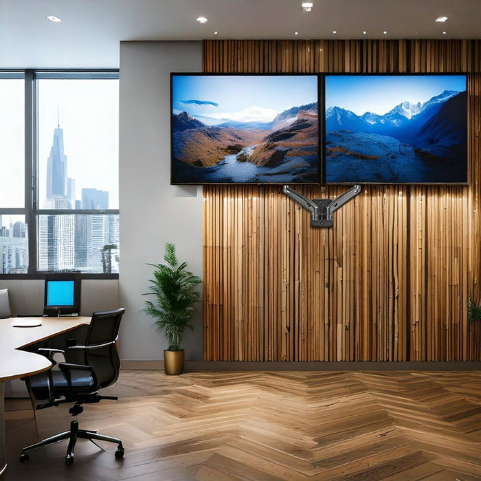 Support de table d'écran MacLean MC-988 32" 17" 17-32"