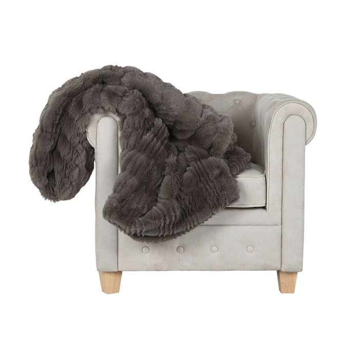 Couverture Home ESPRIT Marron 220 x 240 x 1 cm Couverture Home ESPRIT Marron 220 x 240 x 1 cm