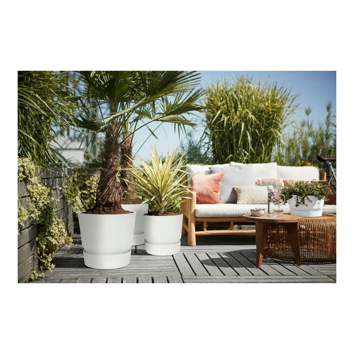 Elho Greenville Pot de fleurs Rond Blanc - Ø 47 cm Elho Greenville Pot de fleurs Rond Blanc - Ø 47 cm