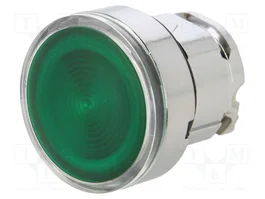 SCHNEIDER ELECTRIC Commutateur bouton-poussoir Harmony XB4 vert 22mm plat IP66