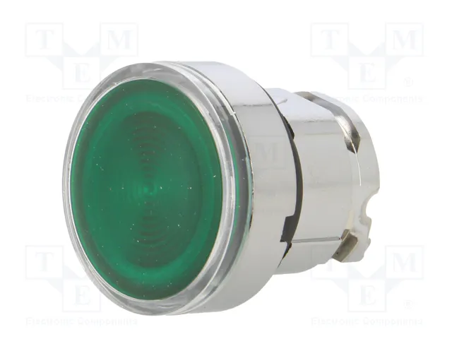 SCHNEIDER ELECTRIC Commutateur bouton-poussoir Harmony XB4 vert 22mm plat IP66