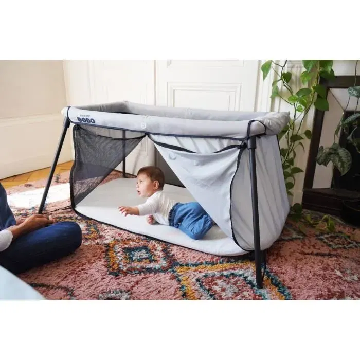 P'Tit Dodo - Lit Nomade Mon P'tit Dodo 1600251 Naos - 60x120 cm - Lit de Voyage pour Enfant avec Matelas Mémoire de Forme, Pliage Ultra-Rapide et Léger P'Tit Dodo - Lit Nomade Mon P'tit Dodo 1600251 Naos - 60x120 cm - Lit de Voyage pour Enfant avec Matelas Mémoire de Forme, Pliage Ultra-Rapide et Léger