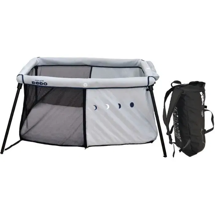 P'Tit Dodo - Lit Nomade Mon P'tit Dodo 1600251 Naos - 60x120 cm - Lit de Voyage pour Enfant avec Matelas Mémoire de Forme, Pliage Ultra-Rapide et Léger P'Tit Dodo - Lit Nomade Mon P'tit Dodo 1600251 Naos - 60x120 cm - Lit de Voyage pour Enfant avec Matelas Mémoire de Forme, Pliage Ultra-Rapide et Léger