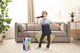 Lexibook Altavoz Bluetooth Frozen avec microphone et effets de lumière 13x33x13 cm