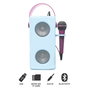 Lexibook Altavoz Bluetooth Frozen avec microphone et effets de lumière 13x33x13 cm