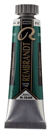 Rembrandt Peinture à l'huile Vert émeraude 616, 15 ml