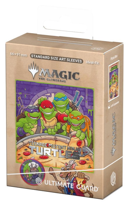 Ultimate Guard Art Sleeves Magic: The Gathering | Teenage Mutant Ninja Turtles - Pizza Box Ultimate Guard Art Sleeves Magic: The Gathering | Teenage Mutant Ninja Turtles - Pizza Box