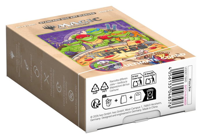 Ultimate Guard Art Sleeves Magic: The Gathering | Teenage Mutant Ninja Turtles - Pizza Box Ultimate Guard Art Sleeves Magic: The Gathering | Teenage Mutant Ninja Turtles - Pizza Box