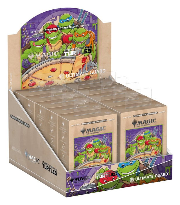 Ultimate Guard Art Sleeves Magic: The Gathering | Teenage Mutant Ninja Turtles - Pizza Box Ultimate Guard Art Sleeves Magic: The Gathering | Teenage Mutant Ninja Turtles - Pizza Box