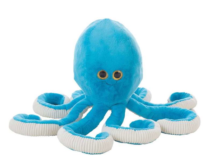 Creaciones Llopis - Octopus Tentacules 65 cm - Décoratif 4 Bras - Peluche Polyester - Jouet Recommandé 36 Mois
