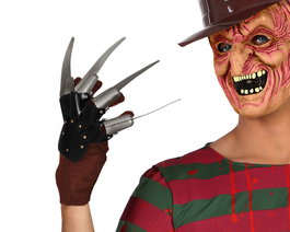 Lunettes Halloween Crâne avec Lumières LED pour Adultes - Accessoire Déguisement Squelette - Marron