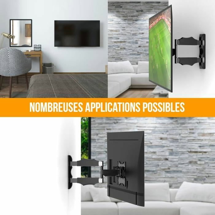 Nanook Support Mural Full Motion Tilt 19-43 Pouces Nanook Support Mural Full Motion Tilt 19-43 Pouces