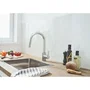 Grohe Mitigeur monocommande Evier avec douchette extractible 2 jets