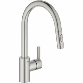 Grohe Mitigeur monocommande Evier avec douchette extractible 2 jets