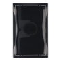 Edm Tapa de registro empotrable rectangulaire ABS 25x40cm 27,5x42,5cm gris anthracite pladur push-pull