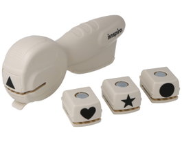 Innspiro Set perforatrice Cassette Punch avec 4 cartouches 16mm