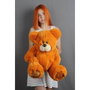 GO GIFT Ours en peluche TEDDY 60 GIN Rouge