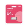 ADATA Mémoire USB 3.2 UR350 64 Go Métallique - Clé USB 5 Gbps - Noir