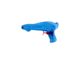 Marbueno Pistole à Eau en Plastique Bleu 18 cm pour Jardin et Plage Réf. 10369A