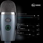 Logitech Microphone USB Yeti Nano (988-000401) - Noir
