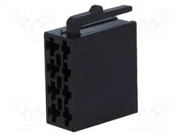 4CARMEDIA Boîtier de connecteur fiche mâle ISO 8 broches