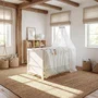 Roba Lit combiné évolutif Woodland Buddies 70 x 140 cm - Blanc