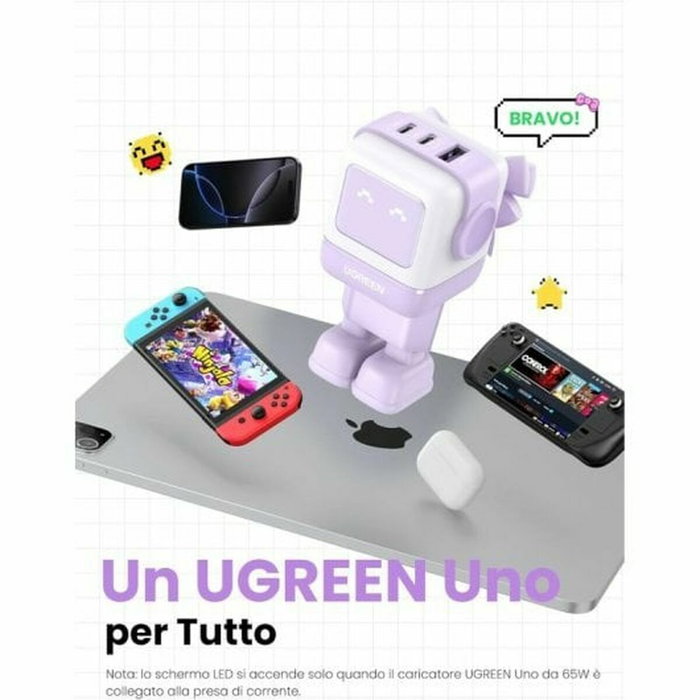 Camescope de surveillance Ugreen 35291 Rose Pourpre