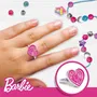 Liscianigiochi Boîte à Bijoux Barbie We Dream Together - Coffret Créatif 2 en 1 avec Plus de 150 Perles et 4 Charms Exclusifs - Activité Manuelle pour Enfants dès 5 Ans