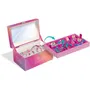 Liscianigiochi Boîte à Bijoux Barbie We Dream Together - Coffret Créatif 2 en 1 avec Plus de 150 Perles et 4 Charms Exclusifs - Activité Manuelle pour Enfants dès 5 Ans